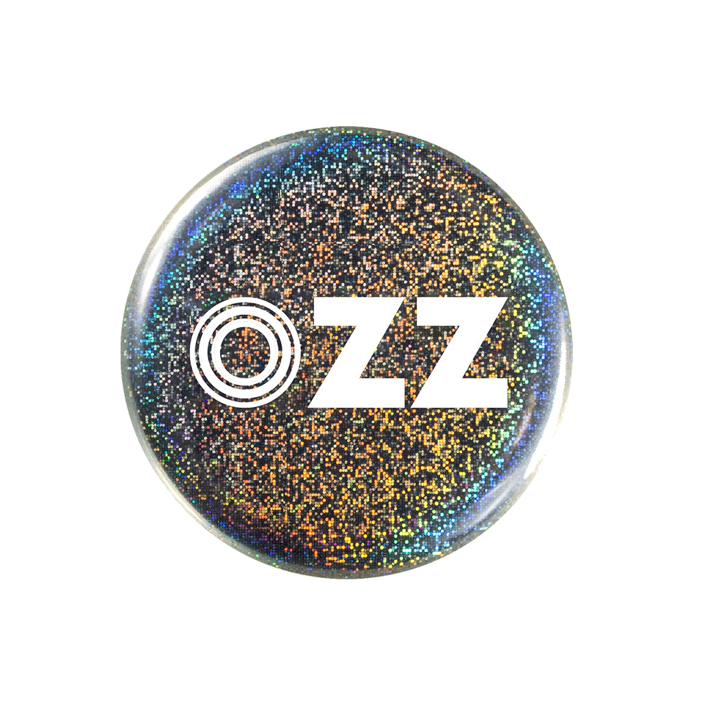 Silver Glitter OZZ Tag