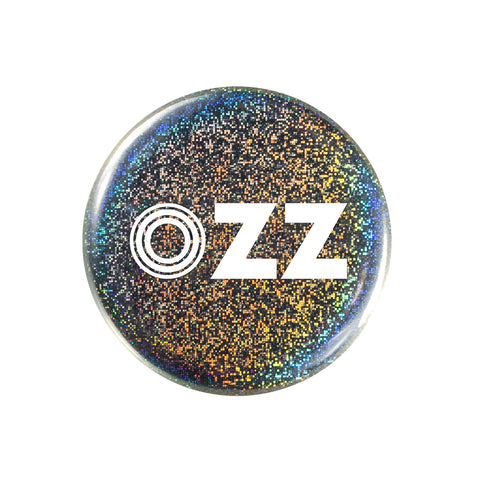 Silver Glitter OZZ Tag